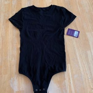 Yummie black crew neck bodysuit